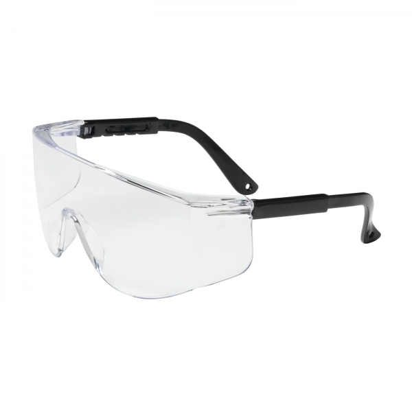 PIP Zenon Z28 Safety Glasses- Clear, PIP Zenon Z28 Over the Glass (OTG) Safety Glasses w/ Adjustable Temples